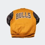 Men’s Pro Standard Chicago Bulls Brown Varsity Jacket.