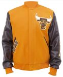 NBA Championship Chicago Bulls Logo Varsity Jacket