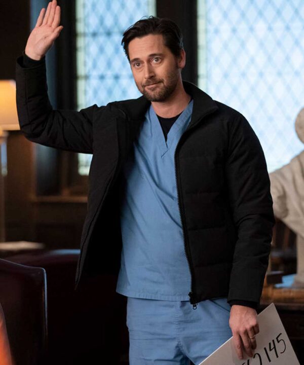New Amsterdam Dr. Max Goodwin Parachute Black Jacket New Amsterdam Dr. Max Goodwin Parachute Black Jacket