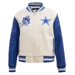 Nfl Dallas Cowboys Retro Classic Wool Varsity Jacket