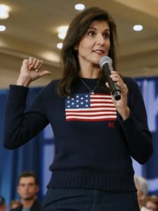 Nikki-Haley-Usa-Flag-Black-Sweatshirt