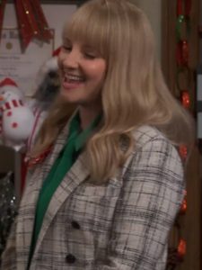 Tv Series Night Court Season 2 Melissa Rauch Cropped Blazer.