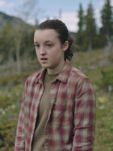 Tv Series The Last Of Us 2023 Ellie Williams Plaid Shirt