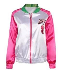 Zombies 3 Meg Donnelly Pink And White Jacket.