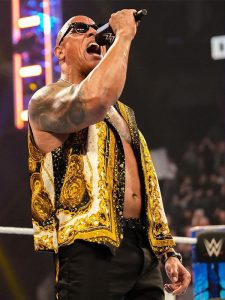 Dwayne Johnson WWE The Rock Smackdown Versace Vest