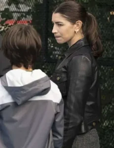 Law And Order Svu Elliot Villar Black Leather Jacket.