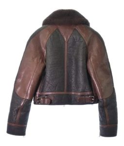 Power Book Ii Ghost Tariq St. Patrick Brown Shearling Jacket