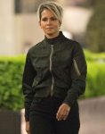Roxanne Hall Film The Union 2024 Halle Berry Green Bomber Jacket