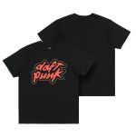 Daft Punk Logo Black T-Shirt - Image 3