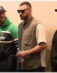 Jason Kelce Nfl Retirement Press Conference Travis Kelce Shirt