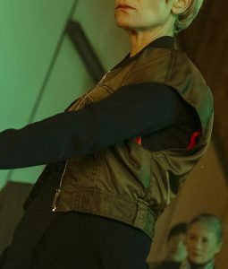 Marina Foïs Furies Selma Brown Vest.