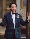 Paul Kennedy Film Irish Wish 2024 Alexander Vlahos Plaid Blazer