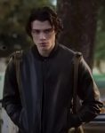 Rigel Wilde Film The Tearsmith 2024 Simone Baldasseroni Black Leather Jacket