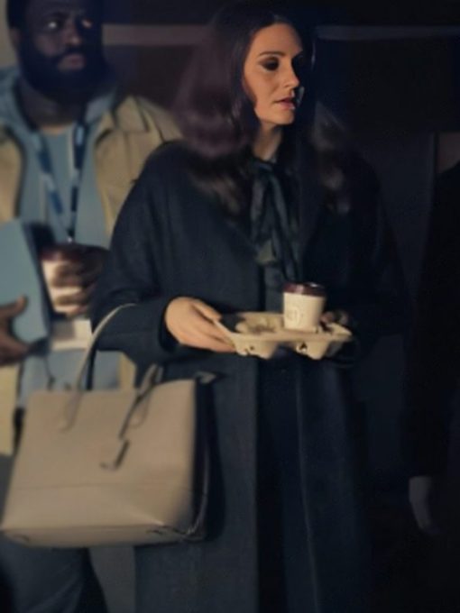 Romola Garai Movie Scoop 2024 Esme Wren Long Coat. Romola Garai Movie Scoop 2024 Esme Wren Long Coat.