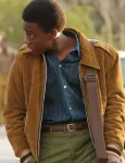 Amari O’neil The Wonder Years Season 01 Cory Long Brown Corduroy Bomber Jacket