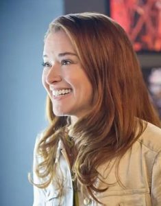 Amelia Film Branching Out 2024 Sarah Drew White Jacket