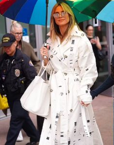 Heidi Klum America’s Got Talent Ultra Chic Trench Coat