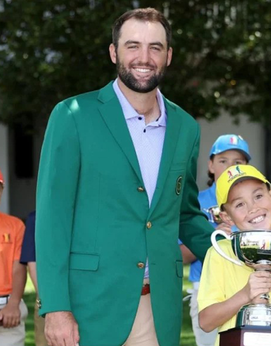 Masters 2024 Scottie Scheffler Green Jacket Masters 2024 Scottie Scheffler Green Jacket