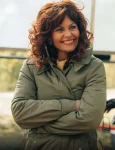 Unsung Hero 2024 Candace Cameron Bure Green Jacket