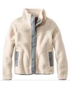 Amanda Lucas Tv Series Dark Matter 2024 Alice Braga White Sherpa Jacket.