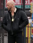 Berto Colon Power Book II Ghost Tv Series Lorenzo Tejada Black Leather Hooded Jacket
