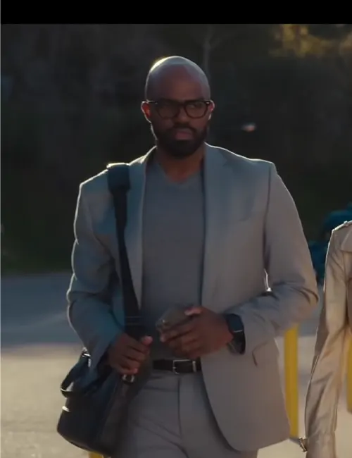 Carl Clemons-hopkins Hacks Season 03 Tv Series 2024 Marcus Grey Blazer Carl Clemons-hopkins Hacks Season 03 Tv Series 2024 Marcus Grey Blazer