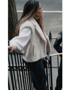 Carolyn Holmes Tv Series Elsbeth 2024 Holly James Sherpa Jacket