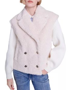 Carolyn Holmes Tv Series Elsbeth 2024 Holly James Sherpa Jacket.