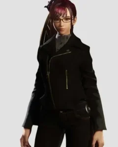 Eve Stellar Blade Video Game 2024 Black Leather Biker Jacket