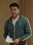 Joel Kim Booster Tv Series Loot Season 2 Nicholas Jacquard Track Jacket