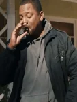 Mekhi Phifer Lights Out 2024 Max Bomber Black Jacket