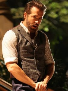 Movie Imaginary Friends 2024 Ryan Reynolds Grey Vest