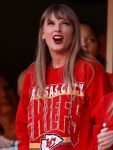Shop Kansas City Taylor Swift Red Chiefs Sweatshirt