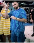 Travis Kelce Sydney Eras Tour Blue T-shirt