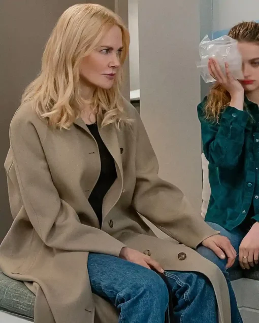 Brooke Harwood 2024 A Family Affair Movie Nicole Kidman Brown Long Coat Brooke Harwood 2024 A Family Affair Movie Nicole Kidman Brown Long Coat