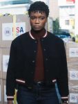Katherine Renee Kane FBI Tv Series S06 Special Agent Tiffany Wallace Black Bomber Jacket