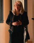 Shelly Sterling Tv Series Clipped 2024 Jacki Weaver Black Tweed Jacket