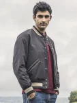 Tv Series A Good Girl’s Guide To Murder 2024 Zain Iqbal Black Bomber Jacket