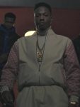 Tv Series Power Book Raising Kanan Unique Season 1 Joey Bada$$ White Jacket