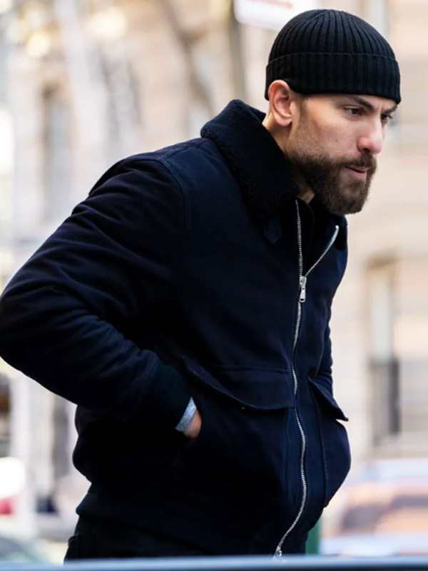 Zeeko Zaki FBI Tv Series S06 Black Jacket Zeeko Zaki FBI Tv Series S06 Black Jacket
