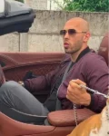 Andrew-Tate-Top-G-Cobra-Maroon-Bomber-Jacket