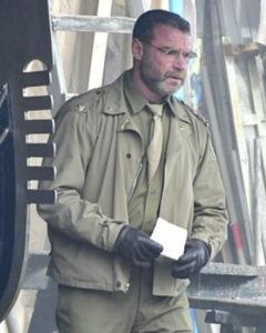Colonel Richard Cantwell Across The River And Into The Trees Liev Schreiber Brown Cotton Jacket.