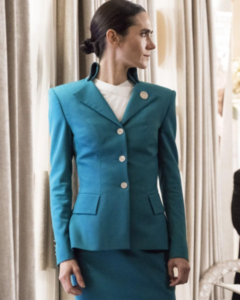 Jennifer Connelly Snowpiercer Tv Series Melanie Cavill Blue Blazer.