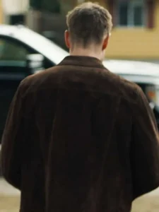 Justin Hartley Tracker 2024 Colter Shaw Brown Suede Leather Jacket.