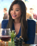 Kiki TV Series Unprisoned S02 Jamie Chung Blue Cardigan