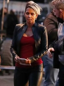 Roxanne Hall Hall The Union 2024 Black Leather Jacket