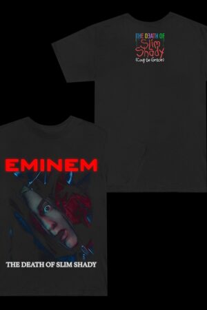 The Death of Slim Shady Eminem Black T-Shirt