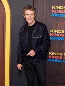 Willem Dafoe Kinds Of Kindness Movie Premiere Raymond Black Jacket