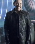Breacher Tv-series The Flash Season 04 Danny Trejo Leather Black Coat
