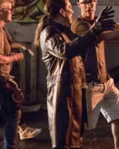 Breacher Tv-series The Flash Season 04 Danny Trejo Leather Coat